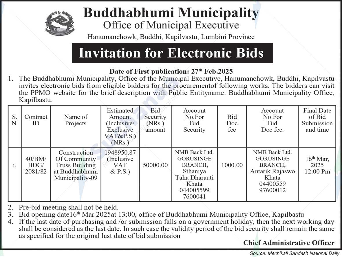 Buddhabhumi Municipality