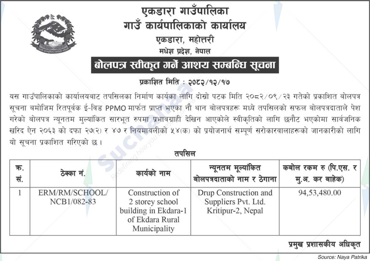 Ekadara Rural Municipality