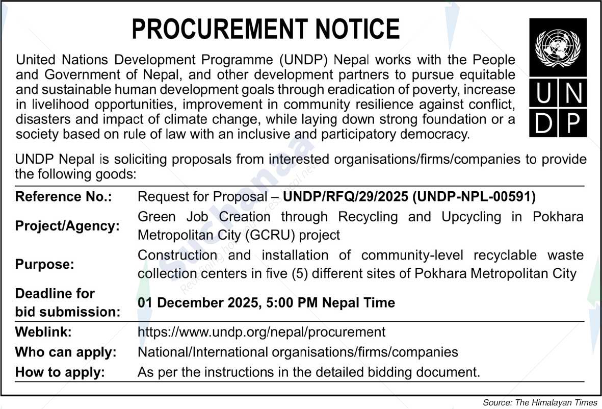 United Nations Development Programme (UNDP)