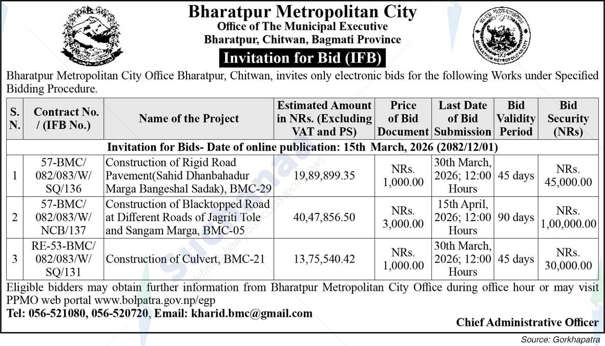 Bharatpur Metropolitan City