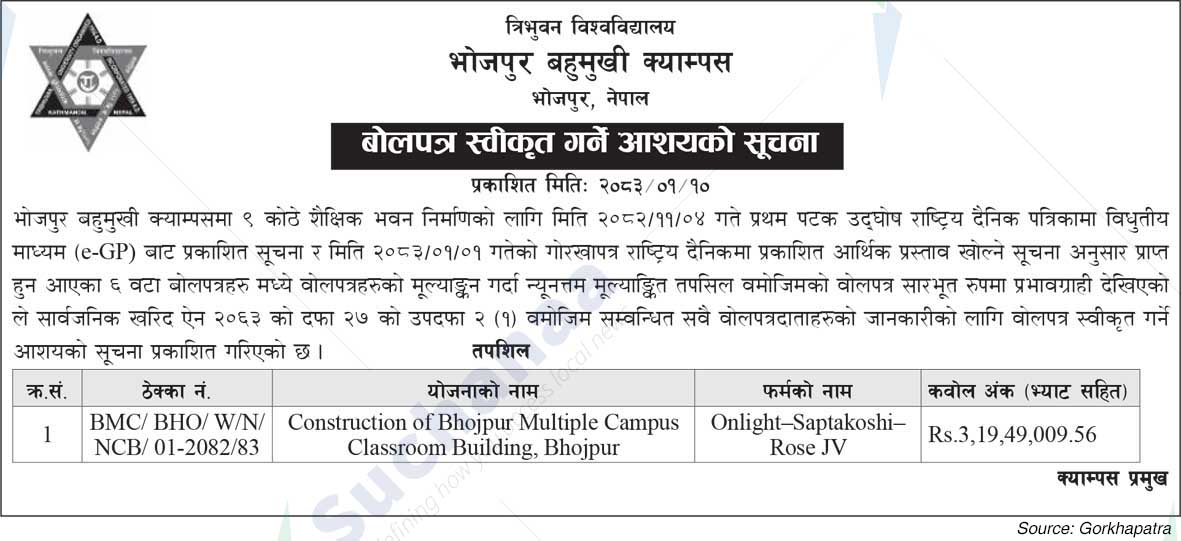 Bhojpur Multiple Campus