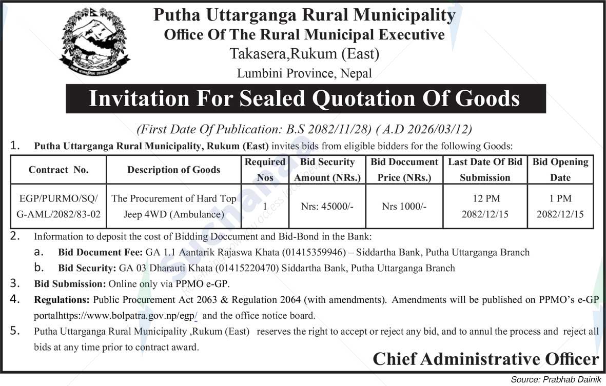 Putha Uttarganga Rural Municipality