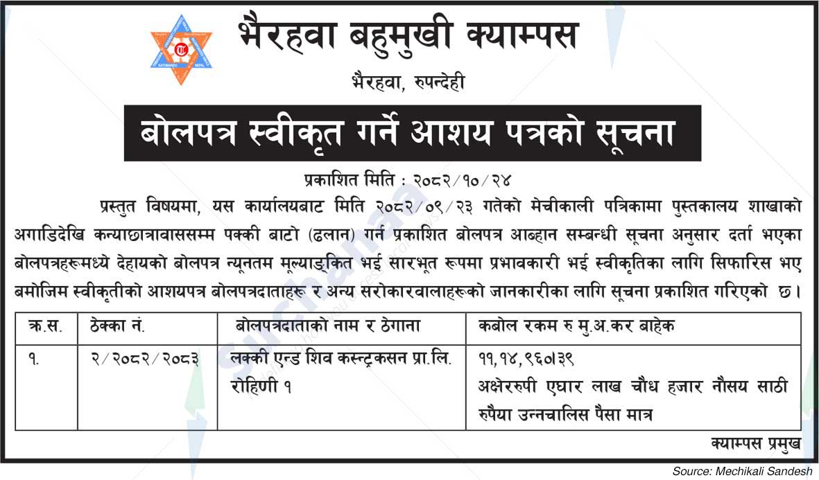 Bhairahawa Multiple Campus