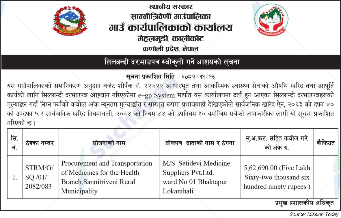 Sanni Triveni Rural Municipality