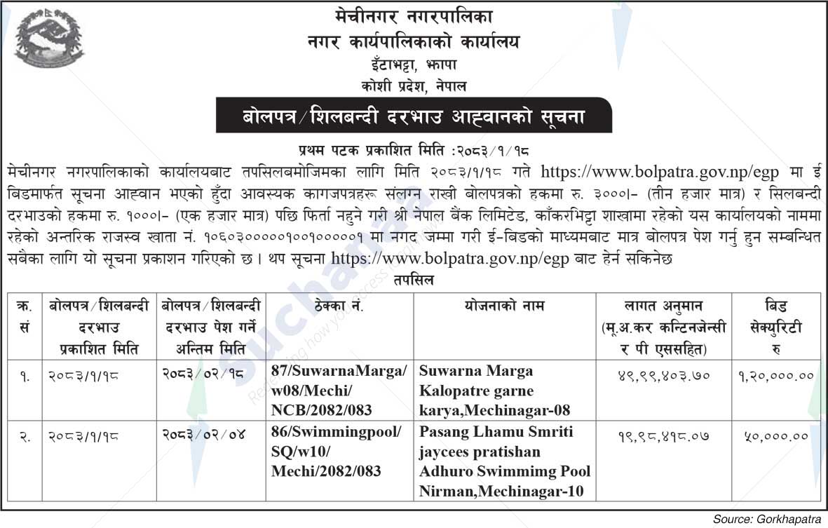 Mechinagar Municipality