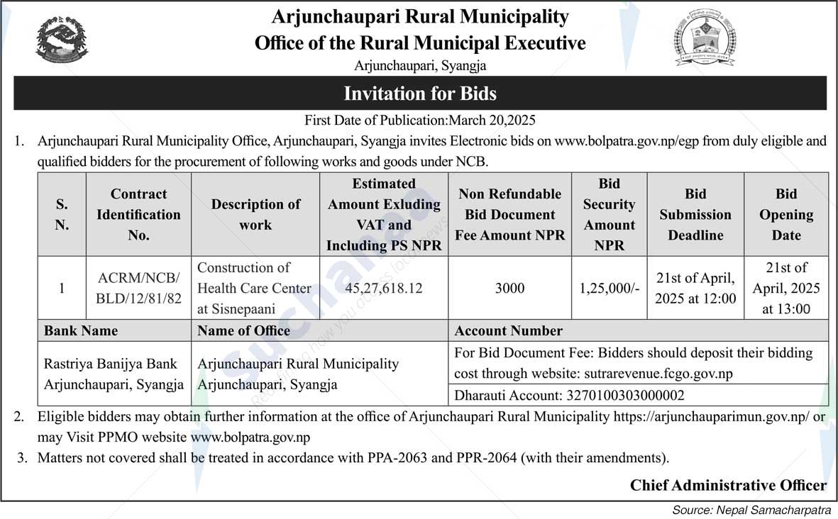 Arjunchaupari Rural Municipality