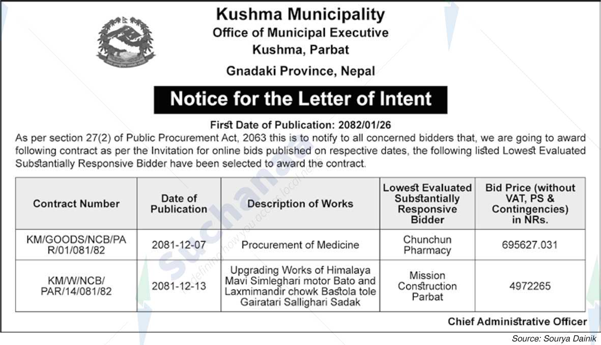 Kushma Municipality
