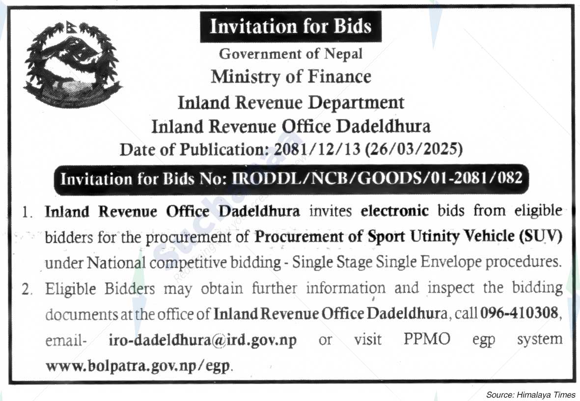 Inland Revenue Office Dadeldhura