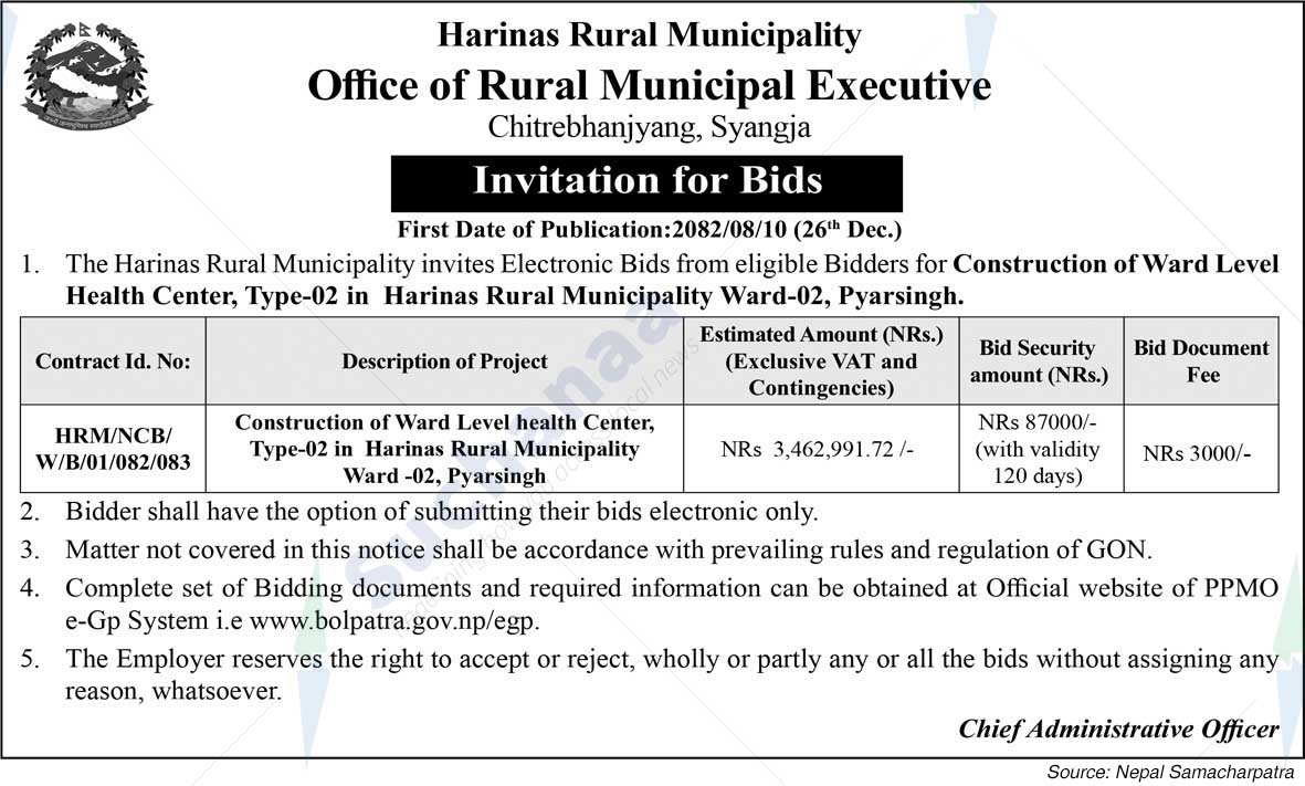 Harinas Rural Municipality