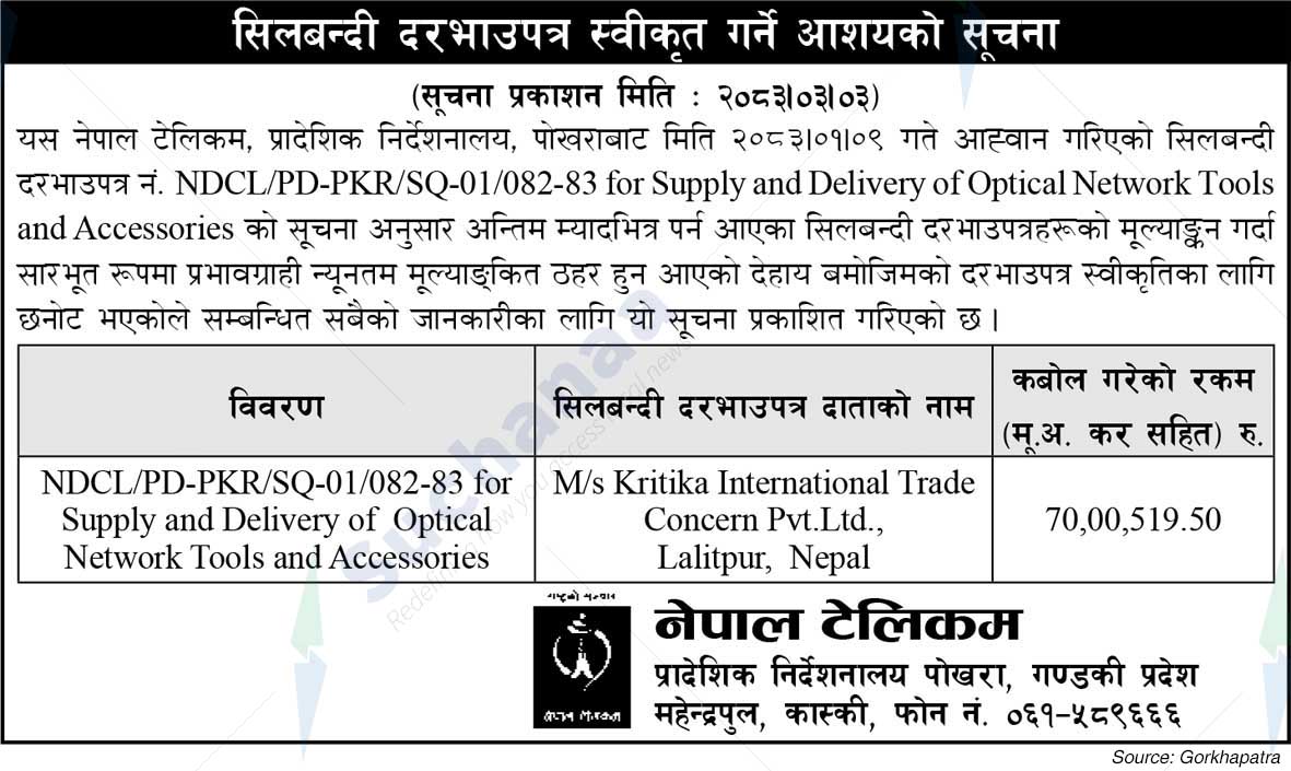 Nepal Doorsanchar Company Limited (NTC)