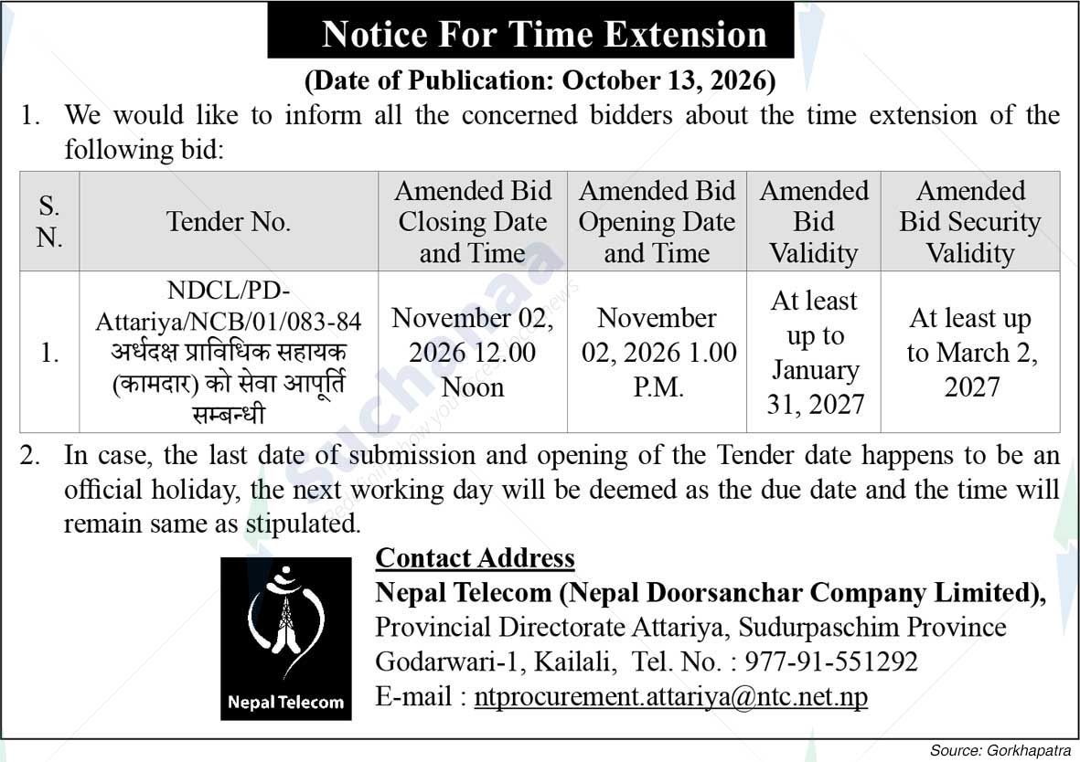 Nepal Doorsanchar Company Limited (NTC)