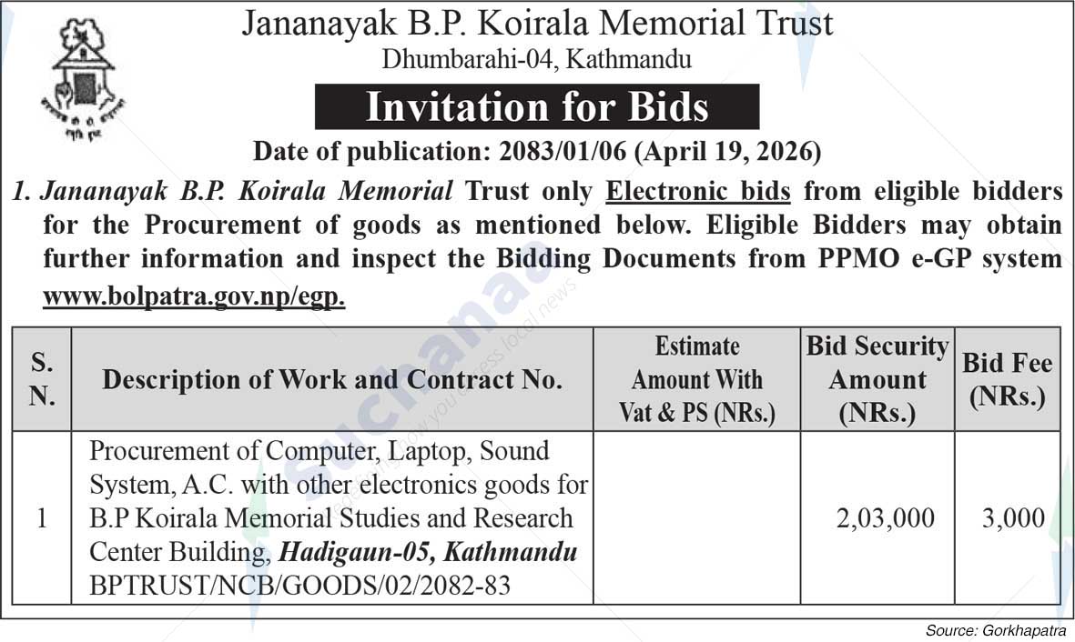 Jananayak B.P. Koirala Memorial Trust