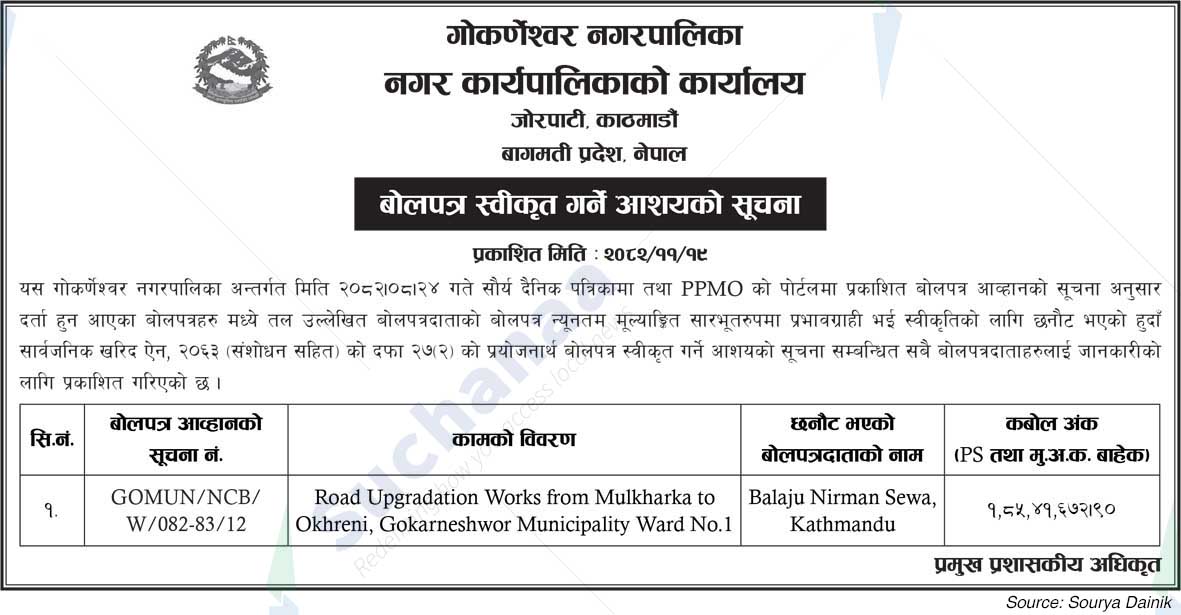 Gokarneshwor Municipality