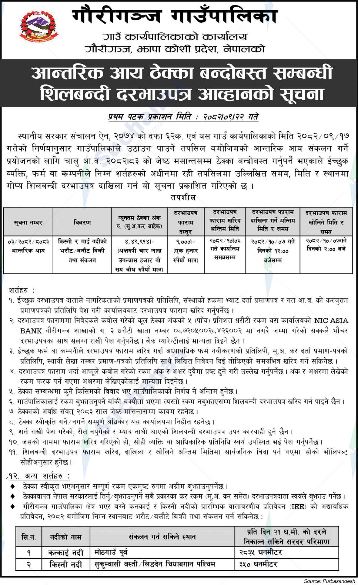 Gauriganj Rural Municipality