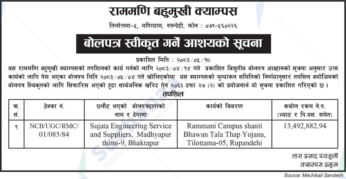 Rammani Multiple Campus