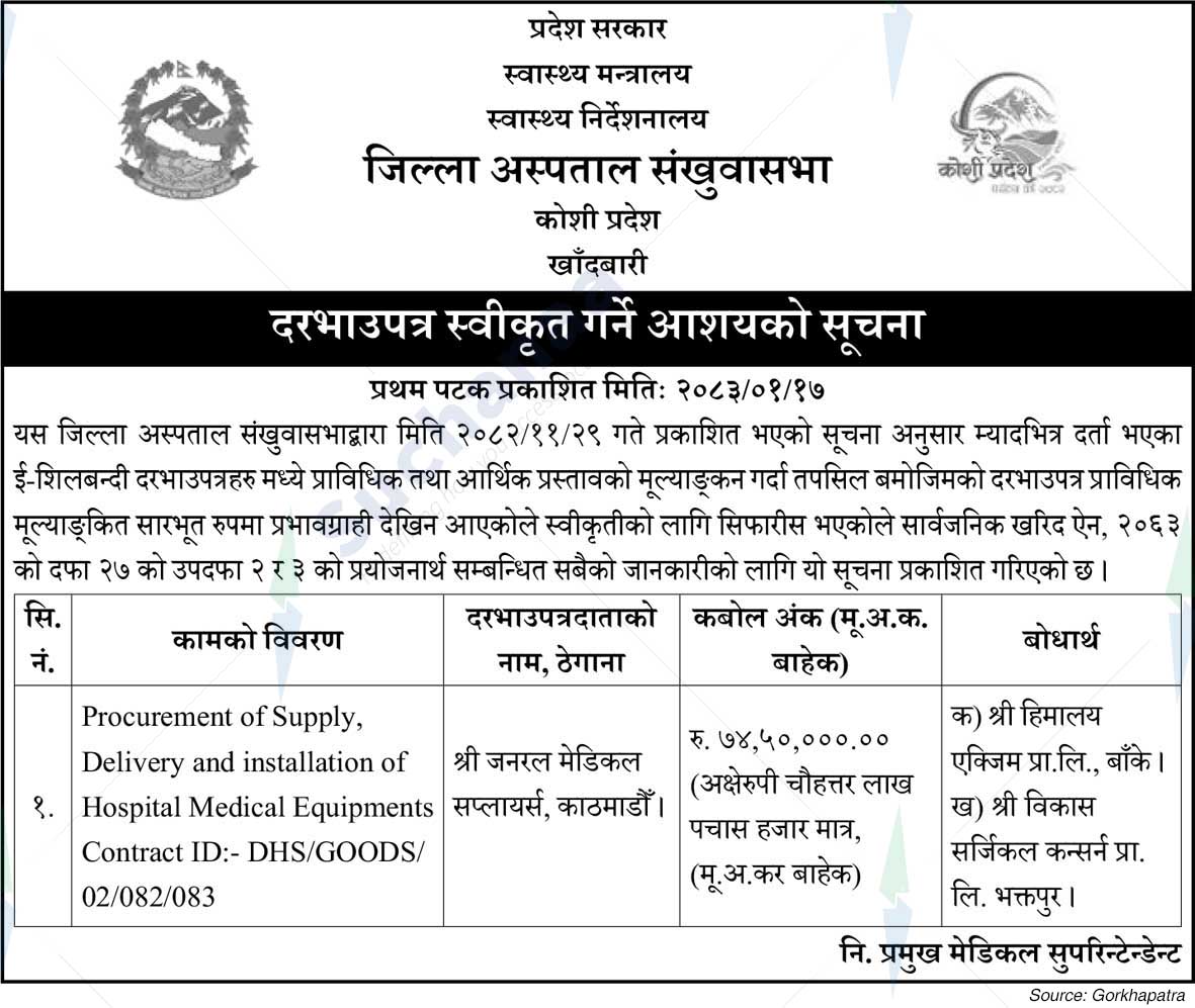 District Hospital Sankhuwasabha