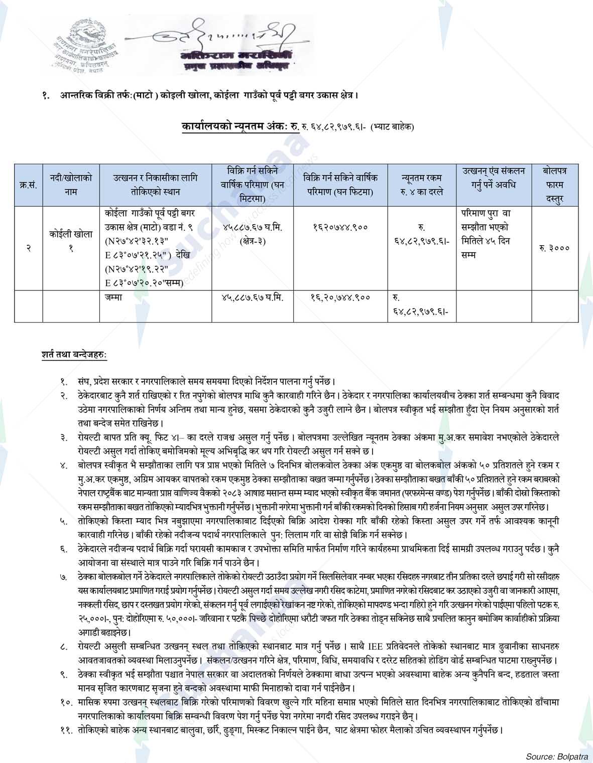 Banganga Municipality