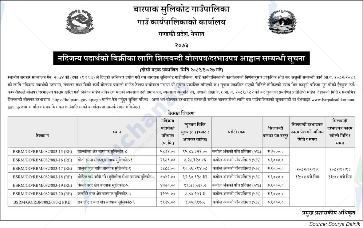 Barpak Sulikot Rural Municipality