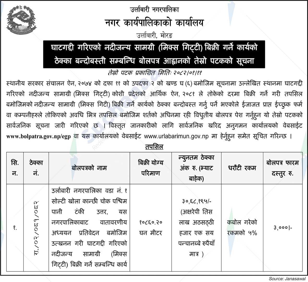Urlabari Municipality