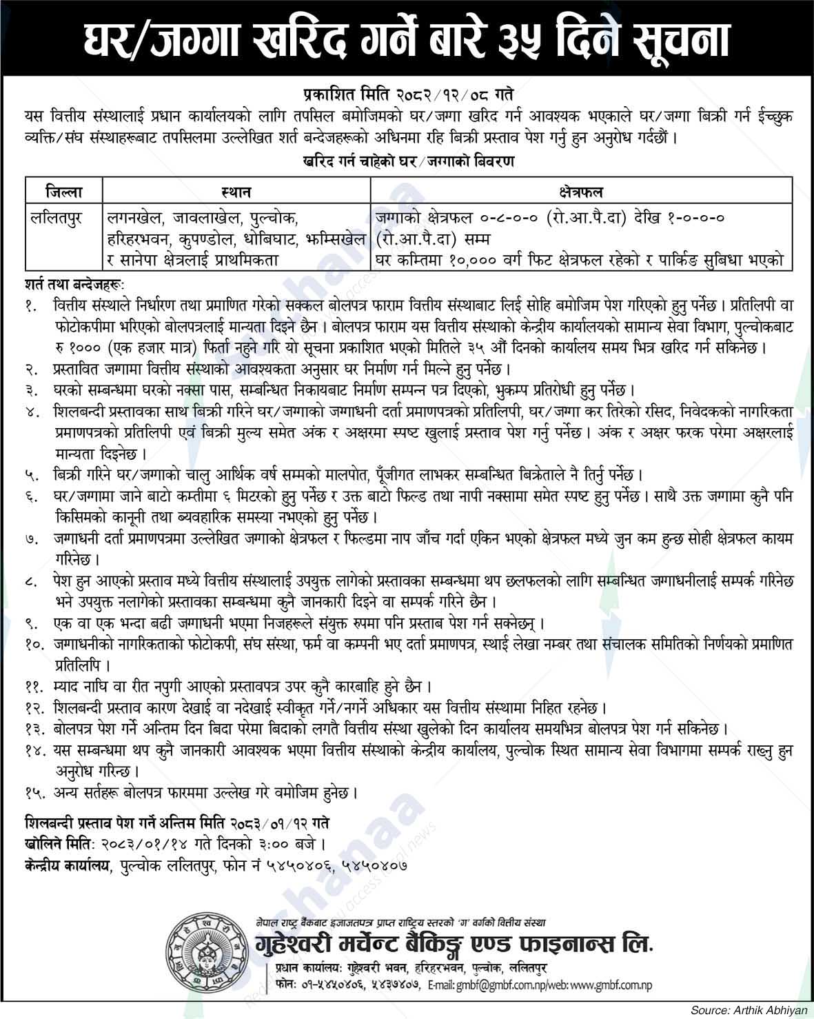 Guheswori Merchant Banking & Finance Ltd.