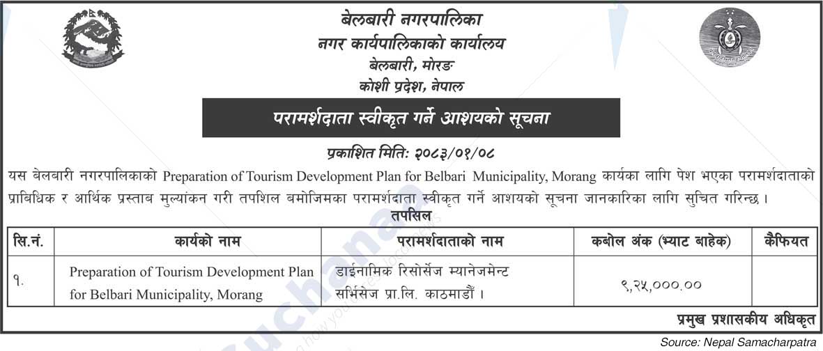 Belbari Municipality