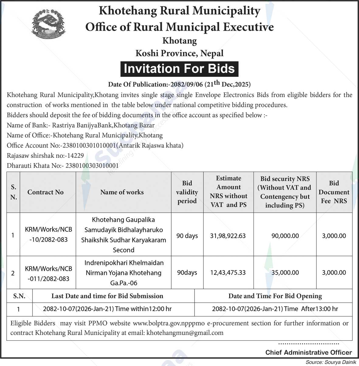 Khotehang Rural Municipality
