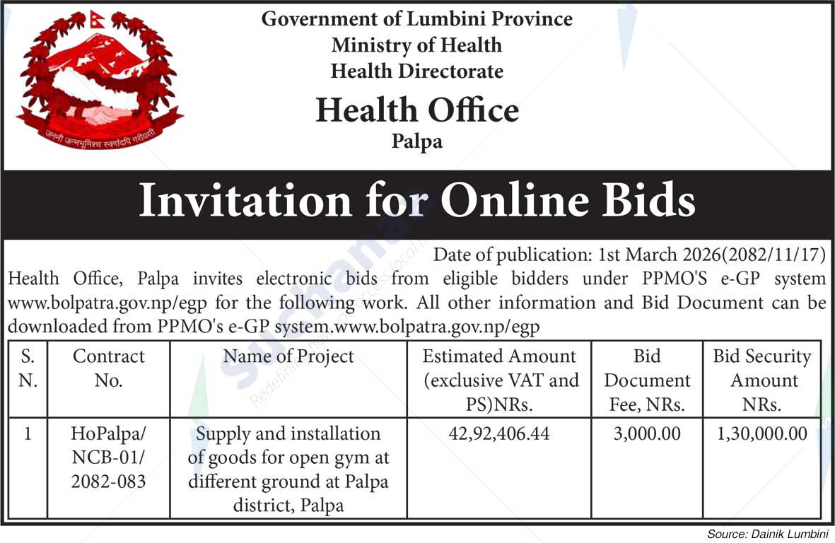 Health Office, Palpa