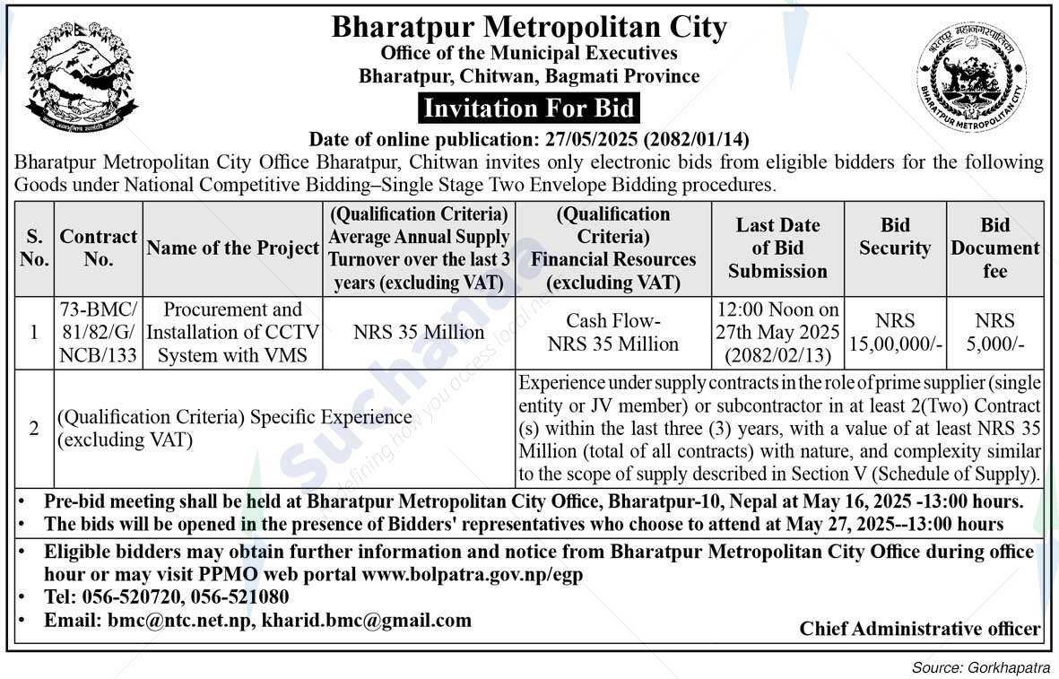 Bharatpur Metropolitan City