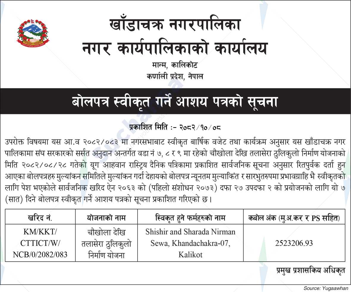 Khandachakra Municipality