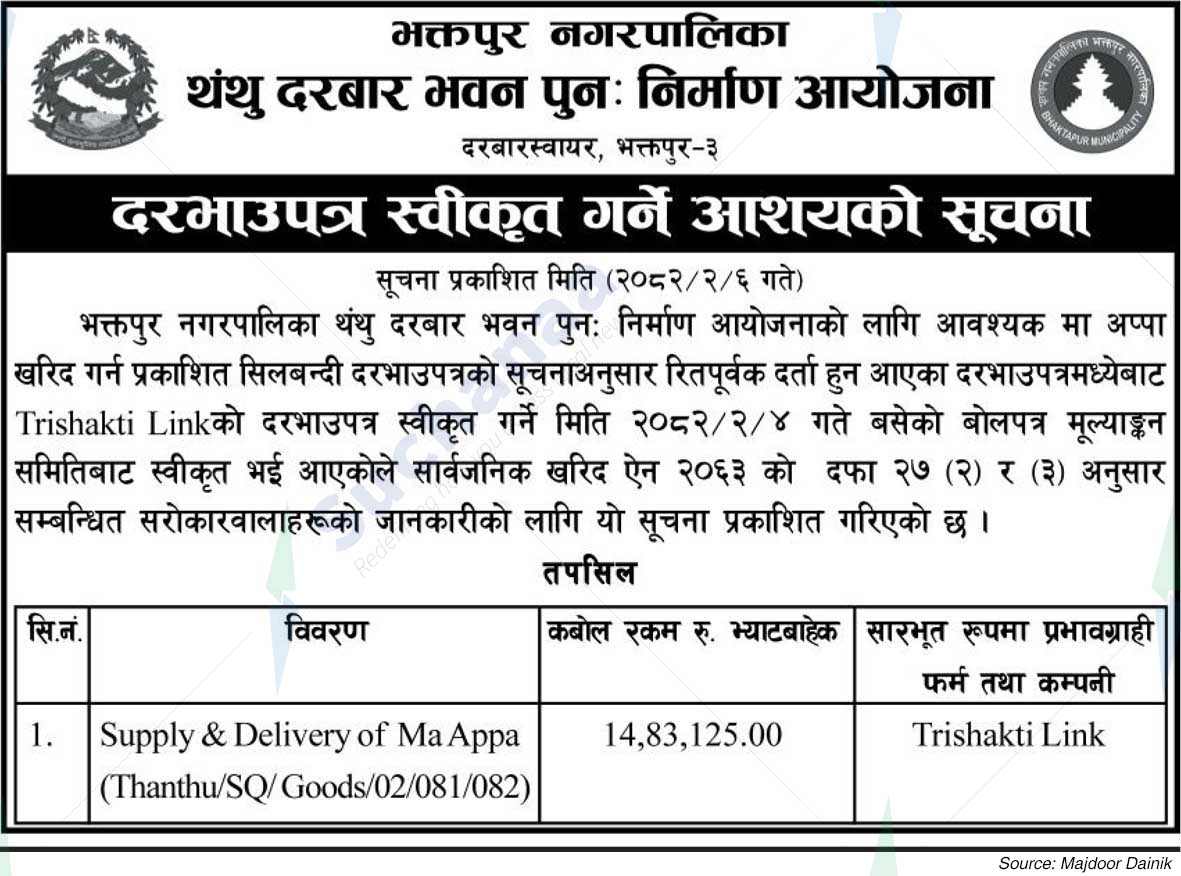 Bhaktapur Municipality