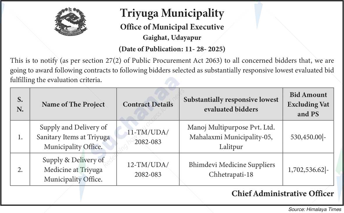 Triyuga Municipality