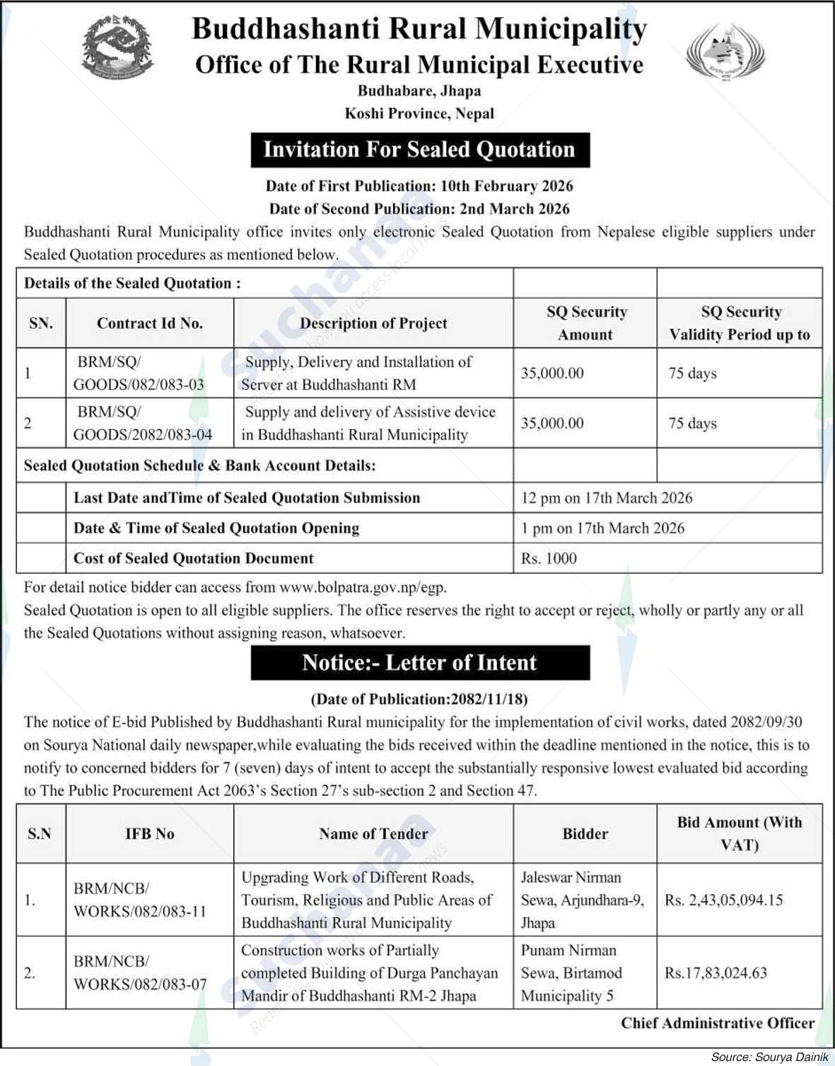 Buddhashanti Rural Municipality