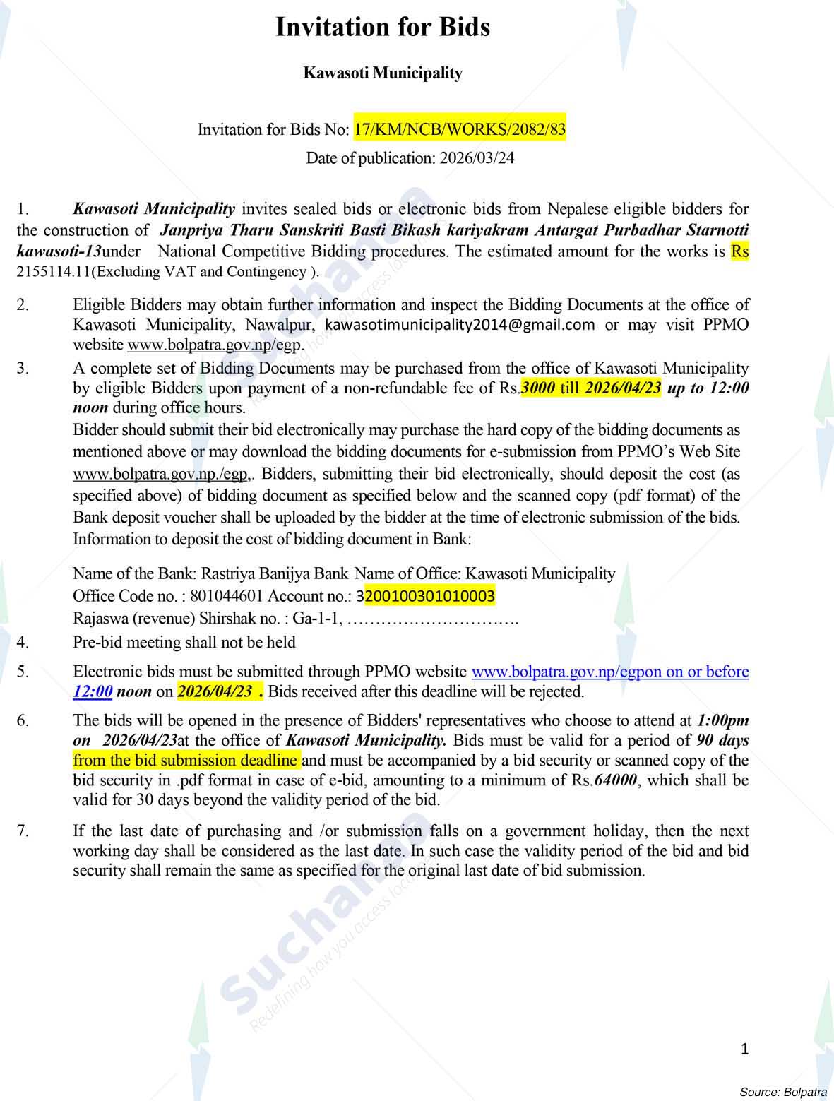 Kawasoti Municipality