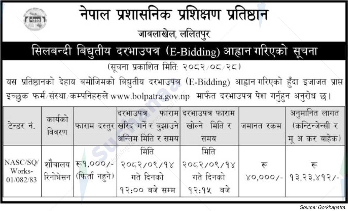 Nepal Administrative Staff College (NASC)