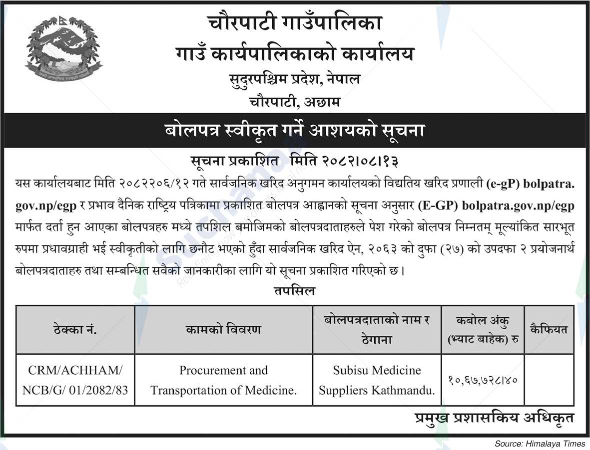 Chaurpati Rural Municipality