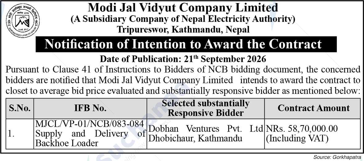Modi Jalvidyut Company Limited