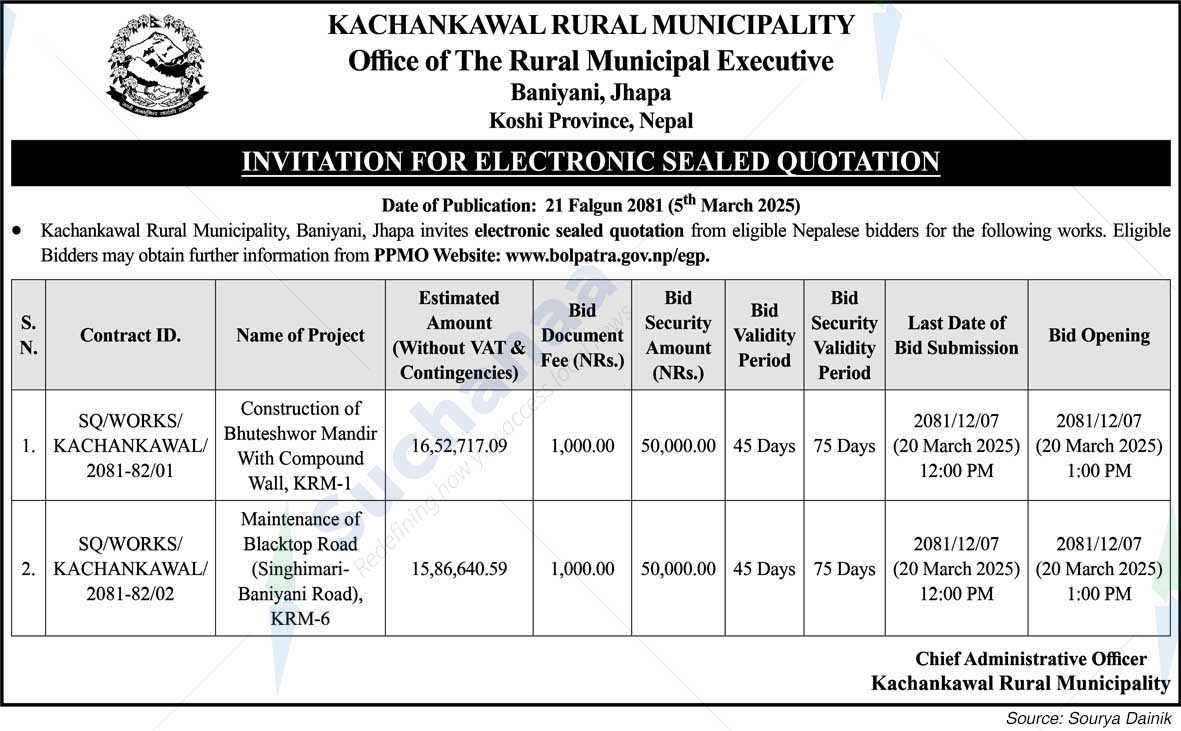 Kachankawal Rural Municipality