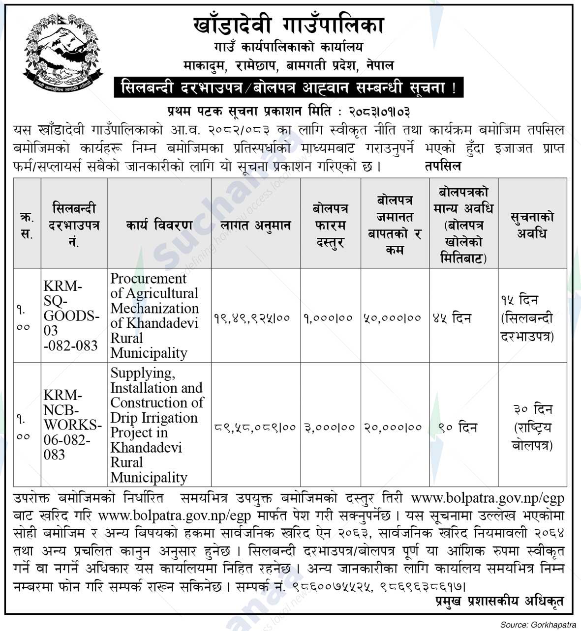 Khandadevi Rural Municipality