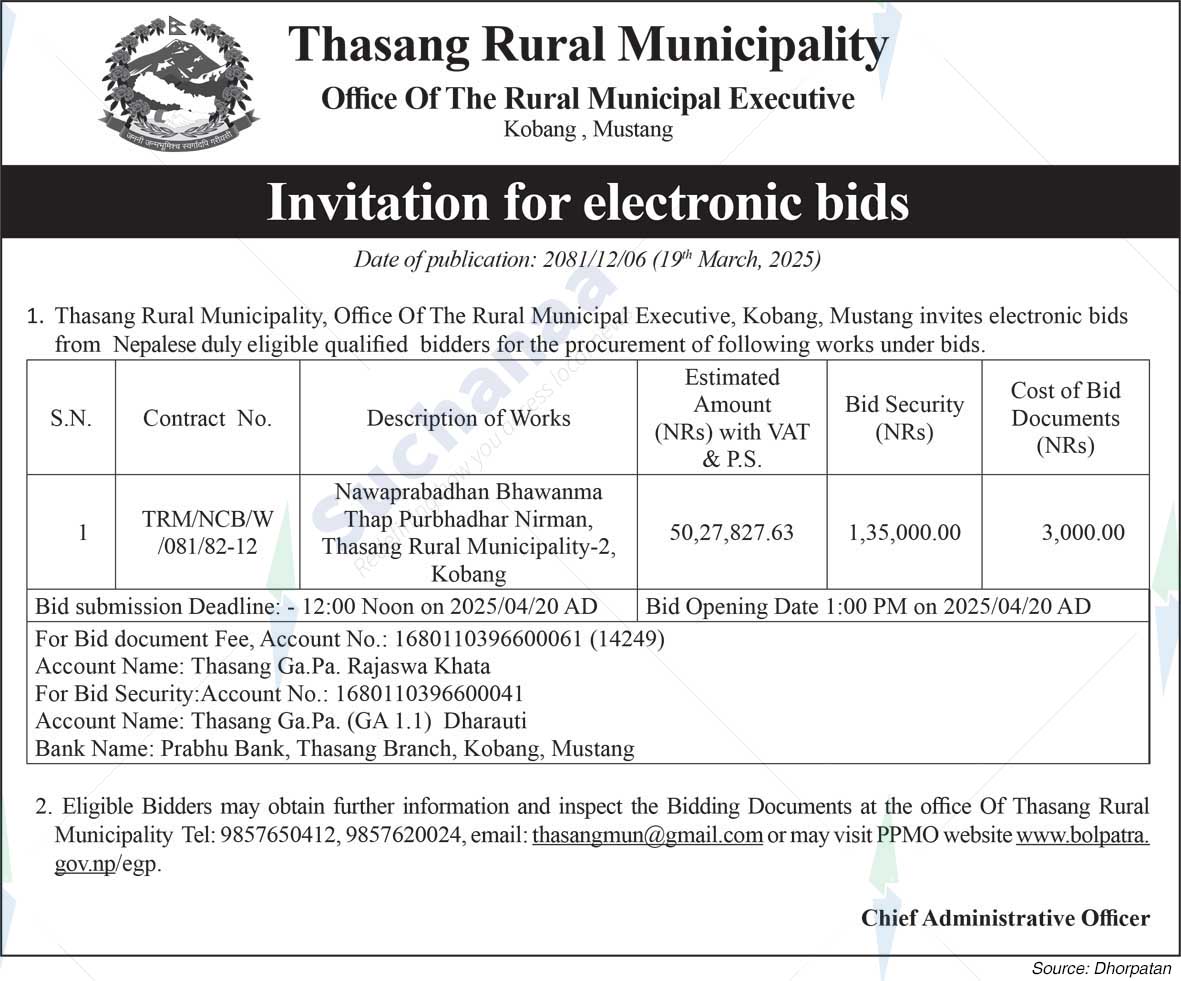 Thasang Rural Municipality
