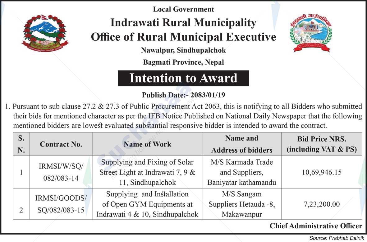 Indrawati Rural Municipality