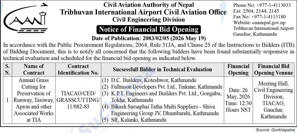 Tribhuvan International Airport