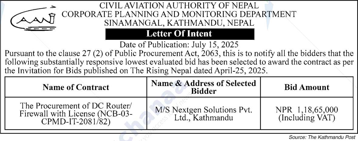 Nepal Civil Aviation Authority
