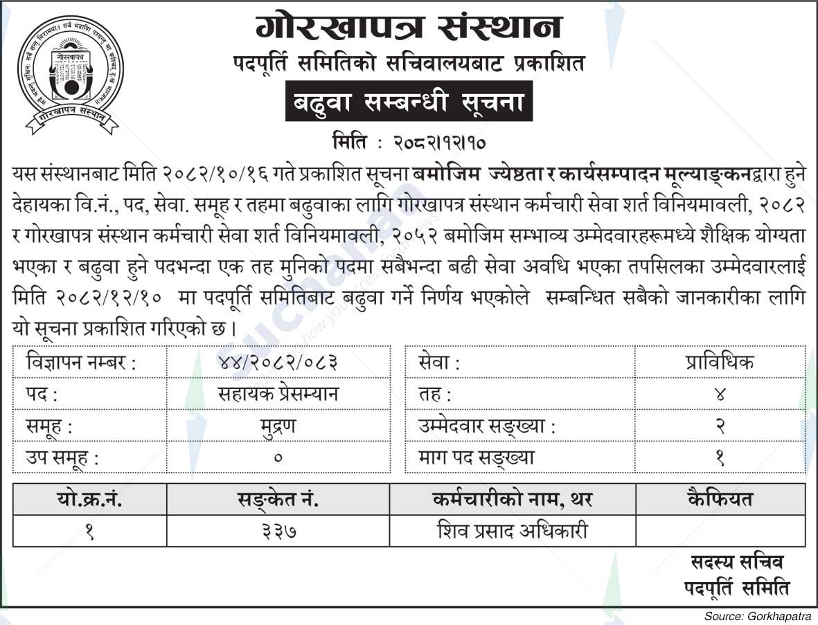 Gorkhapatra Corporation