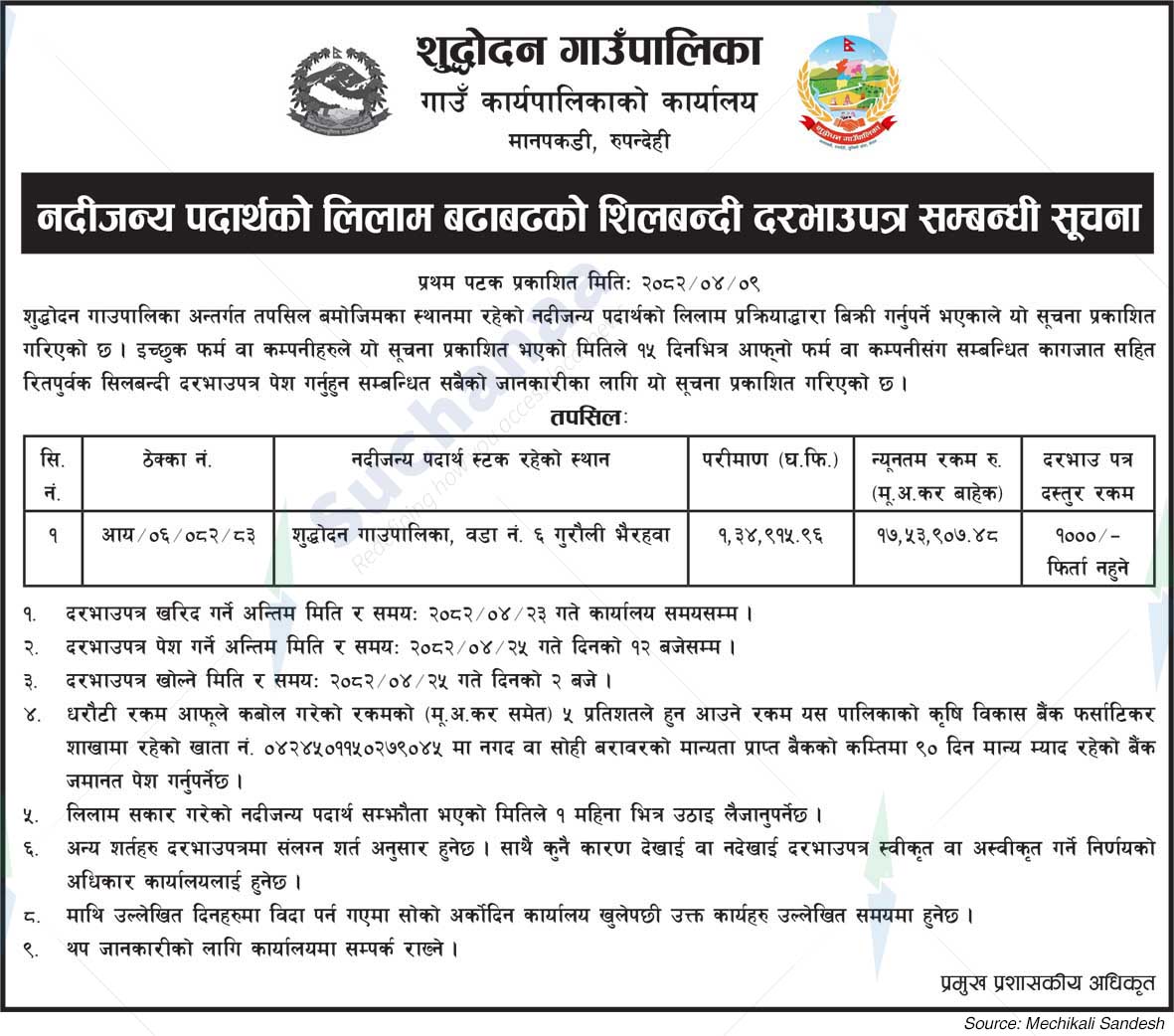 Shuddhodhan Rural Municipality