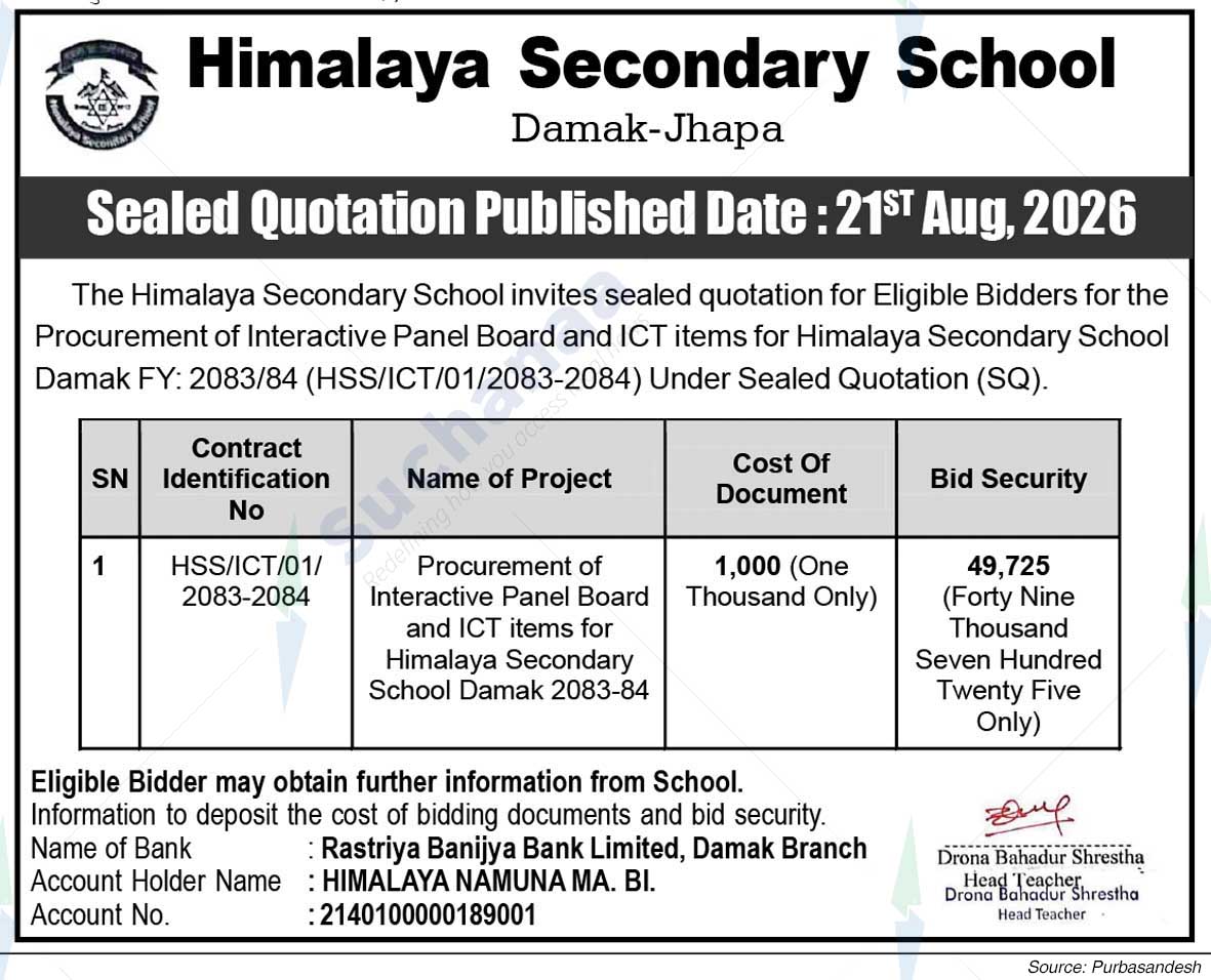 Himalaya Secondary School