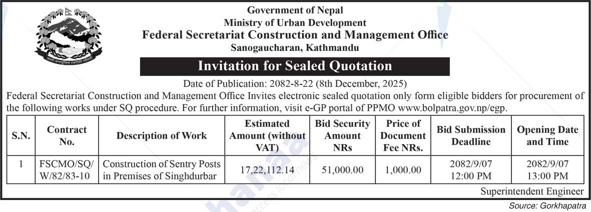 Federal Secretariat Construction and Management Office