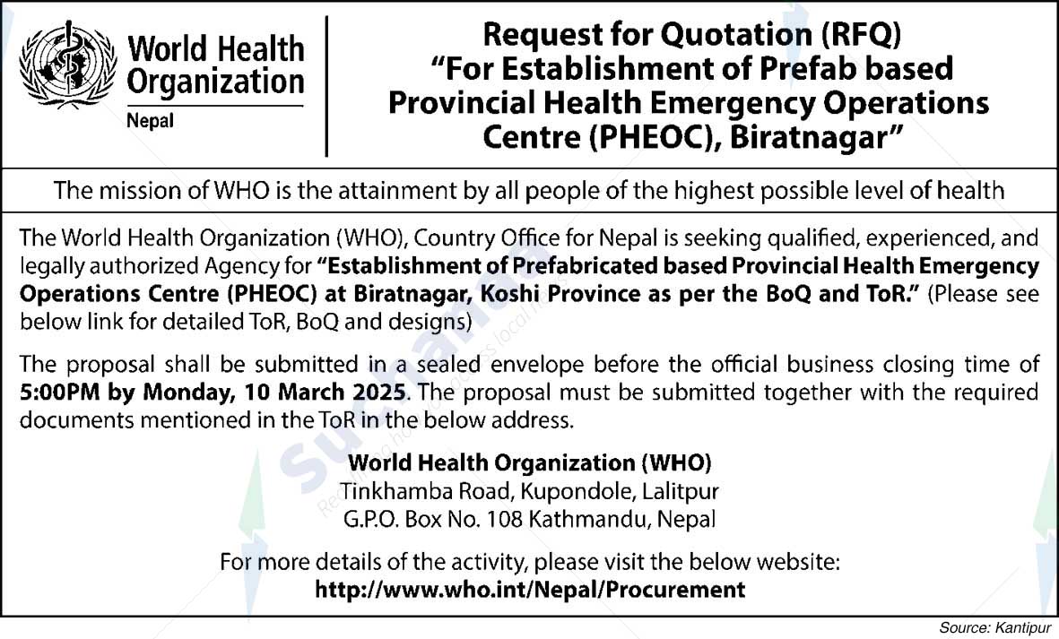 World Health Organization (WHO)