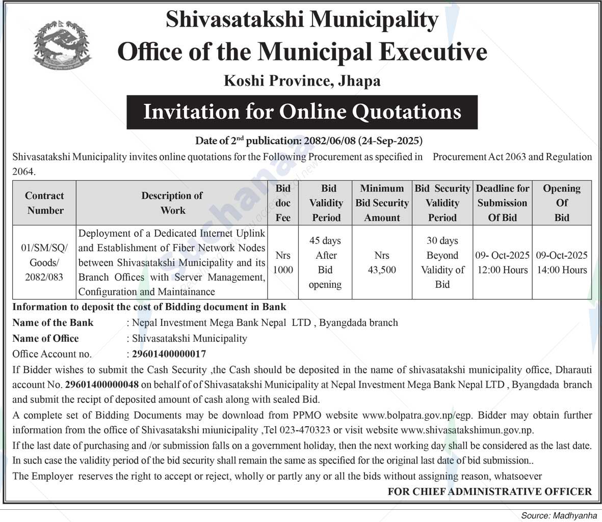 Shivasatakshi Municipality