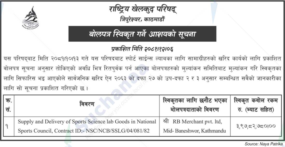 National Sports Council