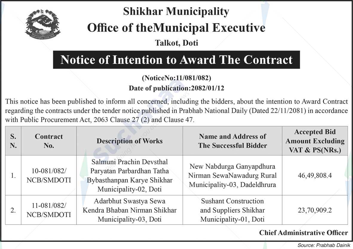 Shikhar Municipality